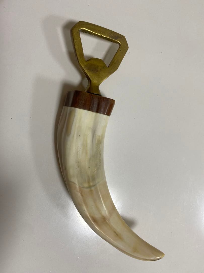 セイウチ牙　海象牙　天然素材　栓抜き　送料無料