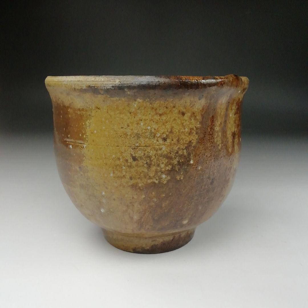 Ｔ８３　茶碗　『備前茶碗』『南燦窯　近英夫』　共箱　抹茶碗　茶道具