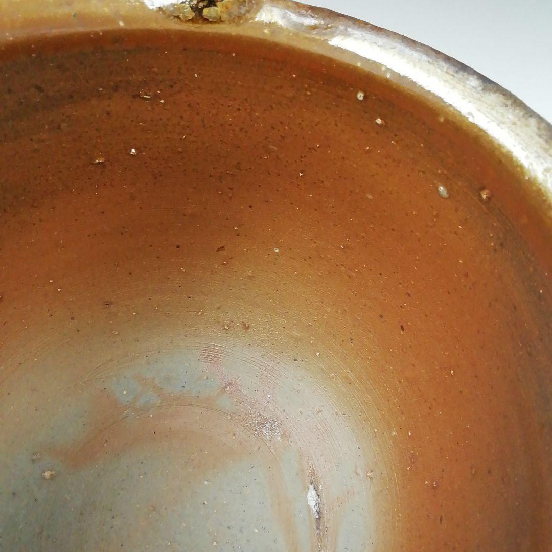 Ｔ８３　茶碗　『備前茶碗』『南燦窯　近英夫』　共箱　抹茶碗　茶道具