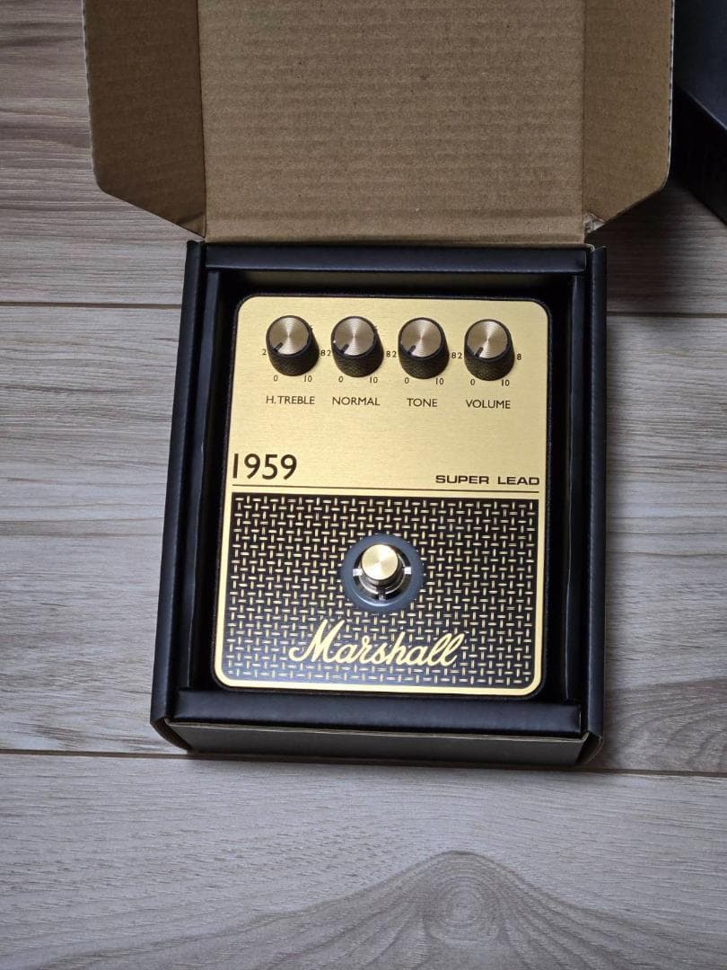 【新品】Marshall 1959 Pedals マーシャル エフェクター