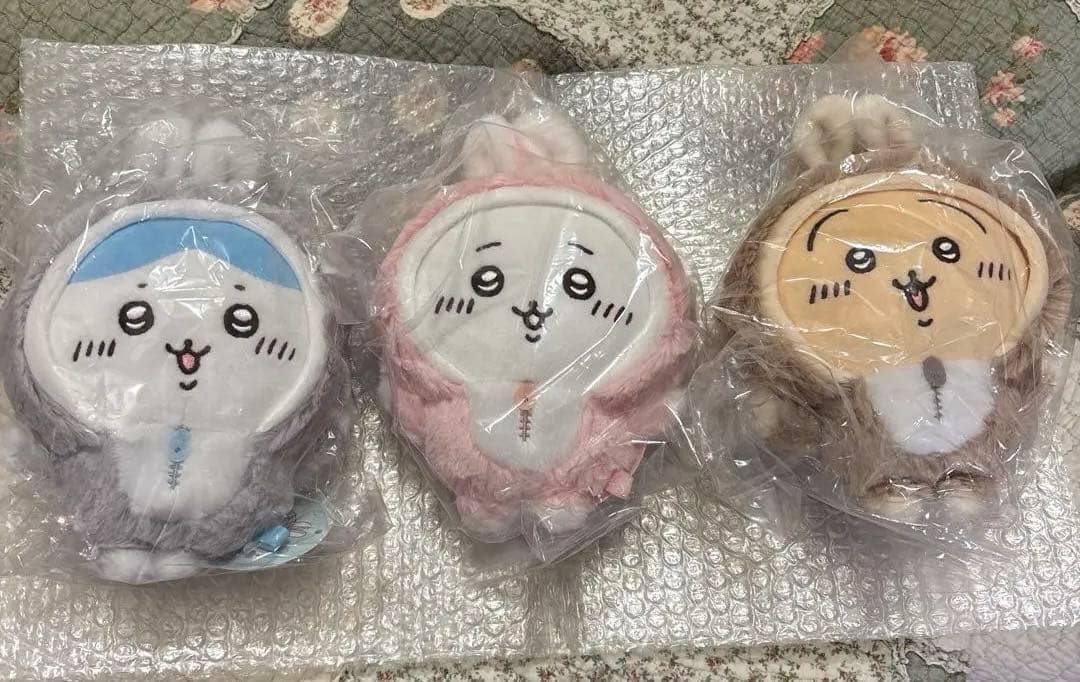 ちいかわ　2023ハッピーバッグ　未開封　ぬいぐるみ　3種セット　限定品
