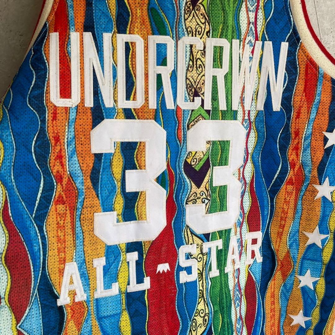 アンダークラウン クージー風 マルチカラー バスケット ジャージ タンクトップ