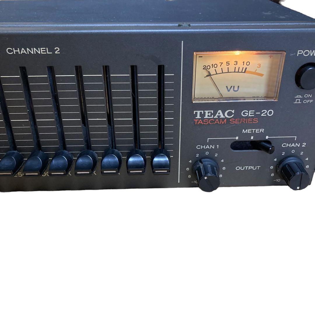 ⭐️TEAC GE-20 10バンド　グラフィックイコライザー　動作確認済み
