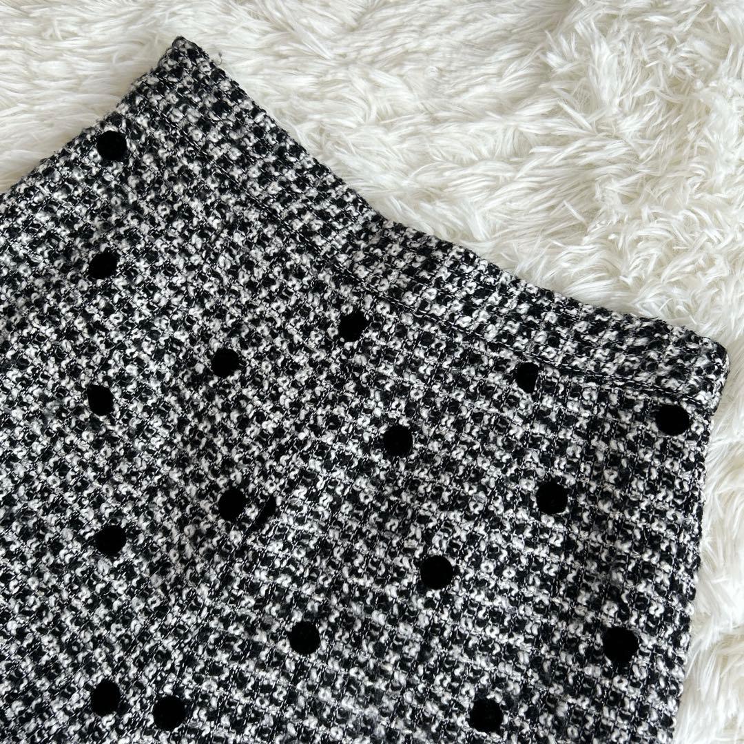 ✨大人気✨シェリエ ドットツイードレディキュロット