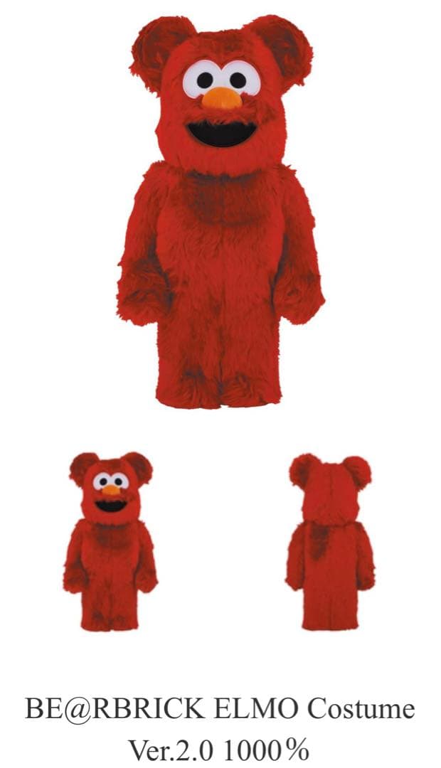 BE@RBRICK ELMO Costume Ver.2.0 1000％