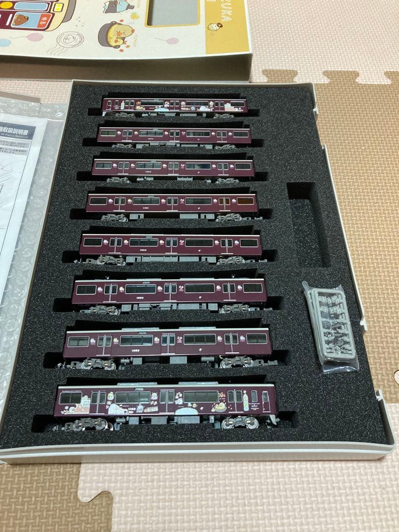 阪急1000系(すみっコぐらしラッピング・宝塚線) 8両編成セット(動力付)