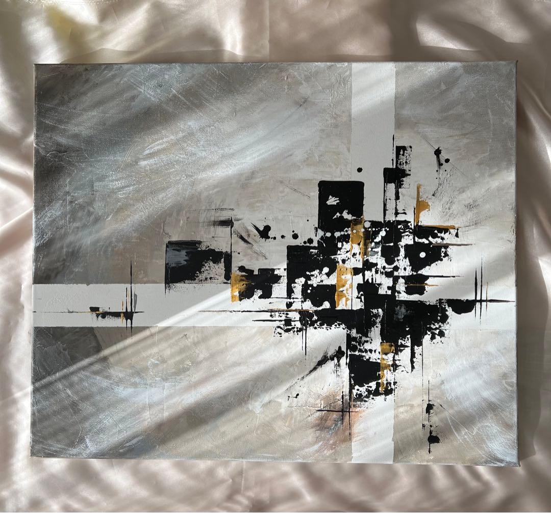 抽象画/大きい/インテリア/絵画/ニュアンス/テクスチャー/モダン/北欧