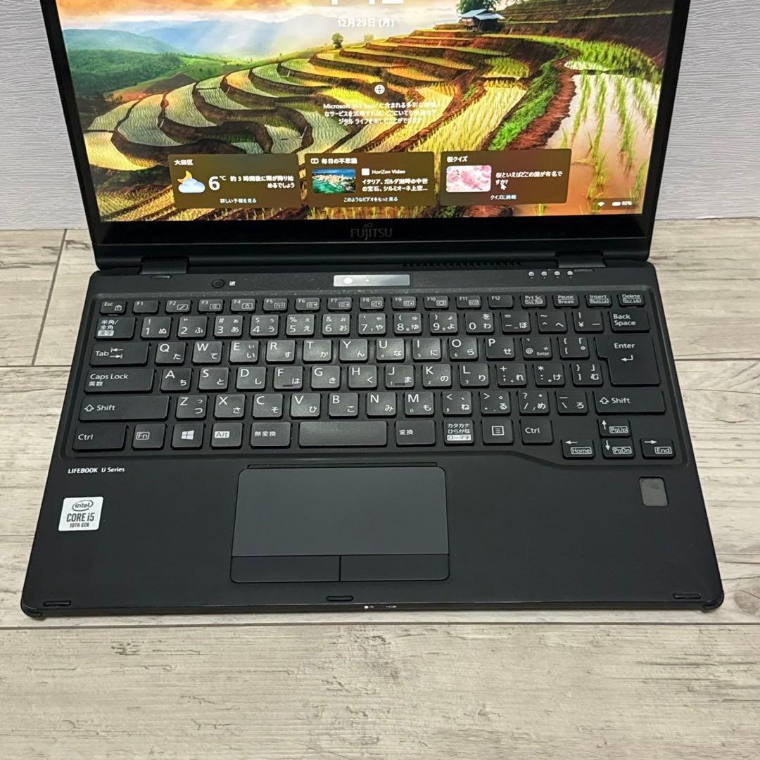 FUJITSU LIFEBOOK i5 8GB 256GB 軽量タブレットPC
