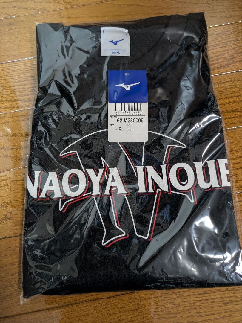 Mizuno 井上尚弥 Tシャツ XL ブラック