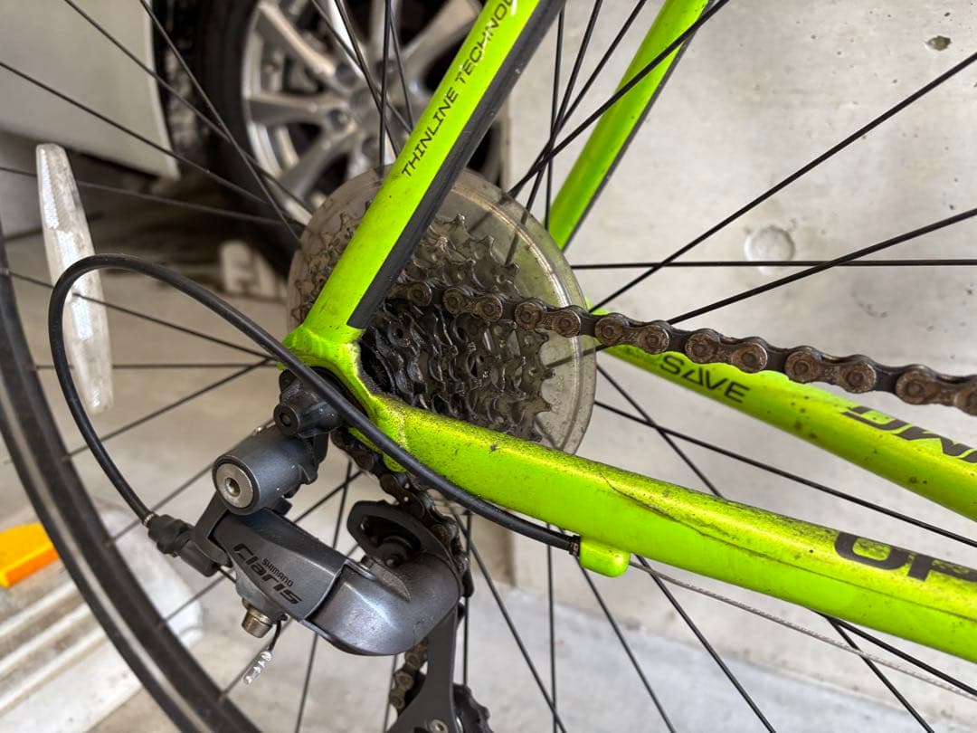 Cannondale Optimo グリーン ロードバイク