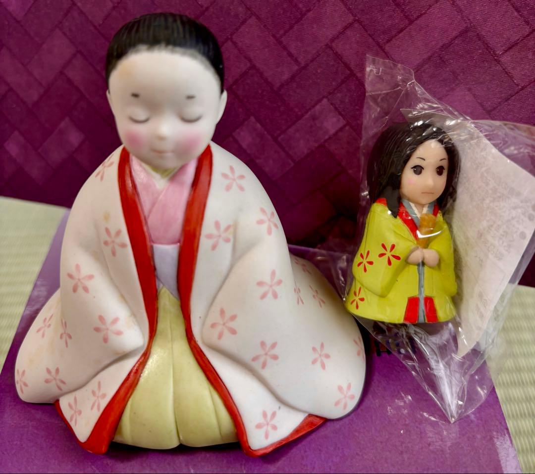 ジブリ　かぐや姫　指人形　置き物