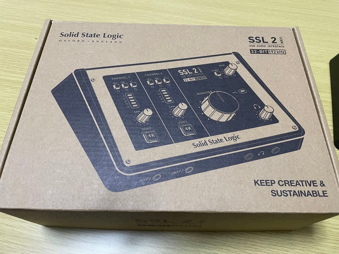 DTM・DAW Solid State Logic SSL2 mk2