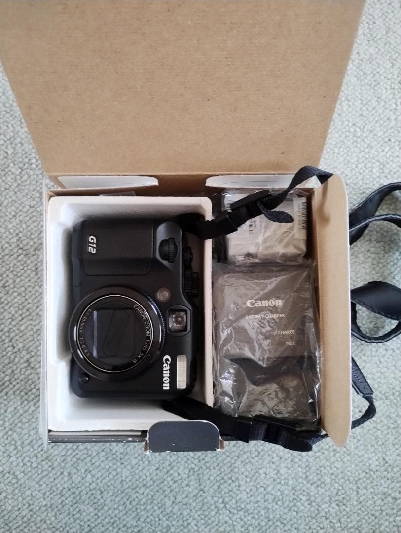【箱付フルセット＆オマケ付き】Canon PowerShot G12