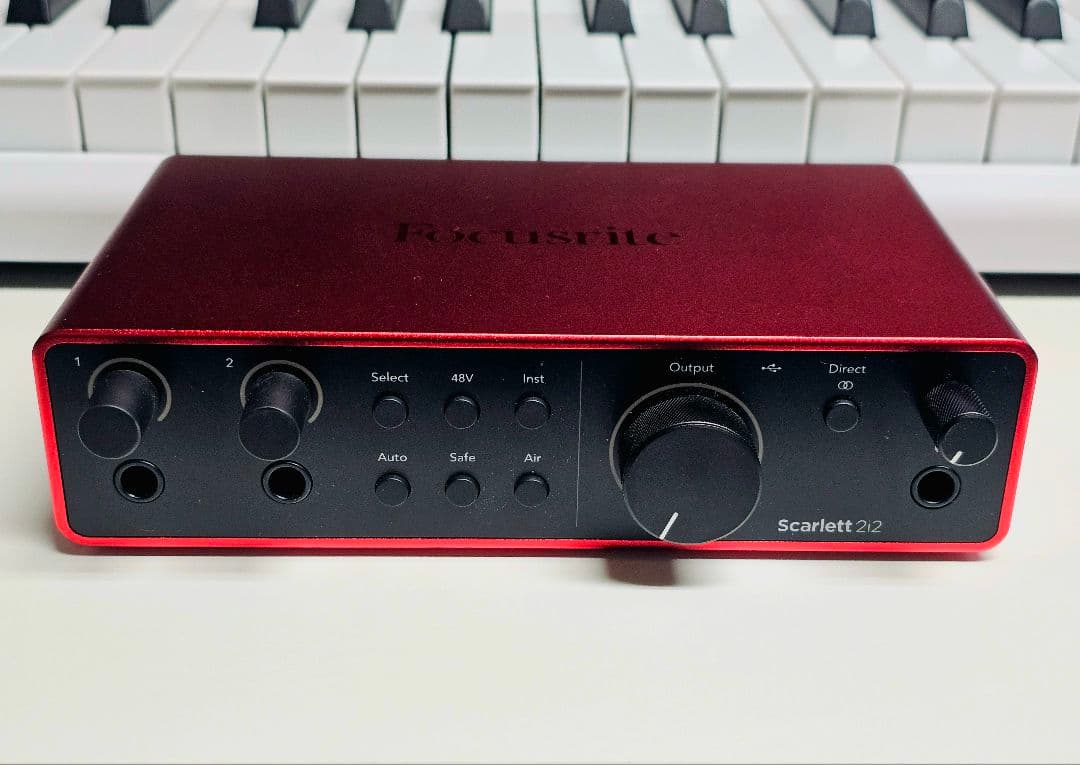 Focusrite Scarlett 2i2 第4世代【美品】