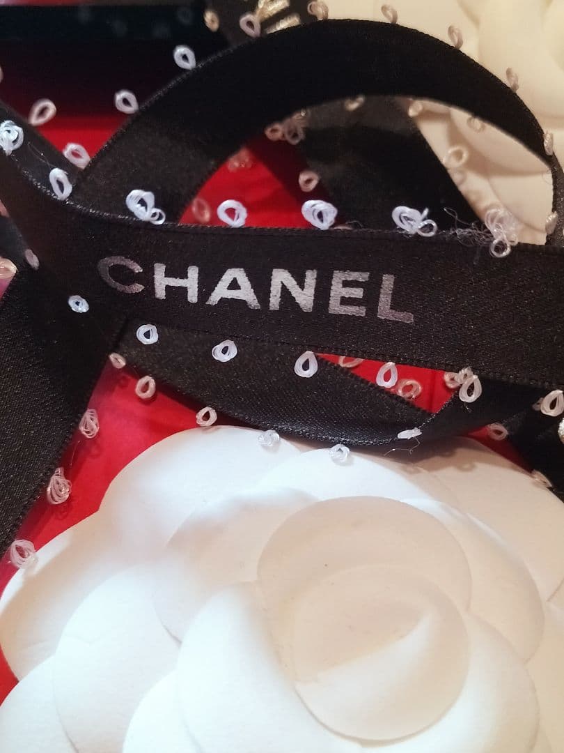 ❣️CHANEL♡サテンループおリボンさん❣️