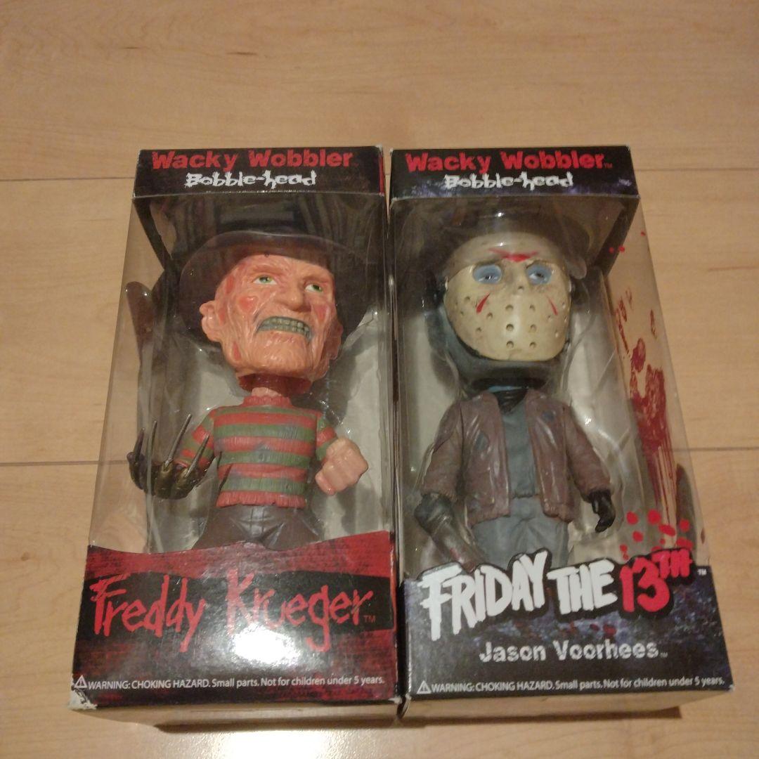 ボブルヘッド Freddy&Jason フレディ&ジェイソン 新品 未開封