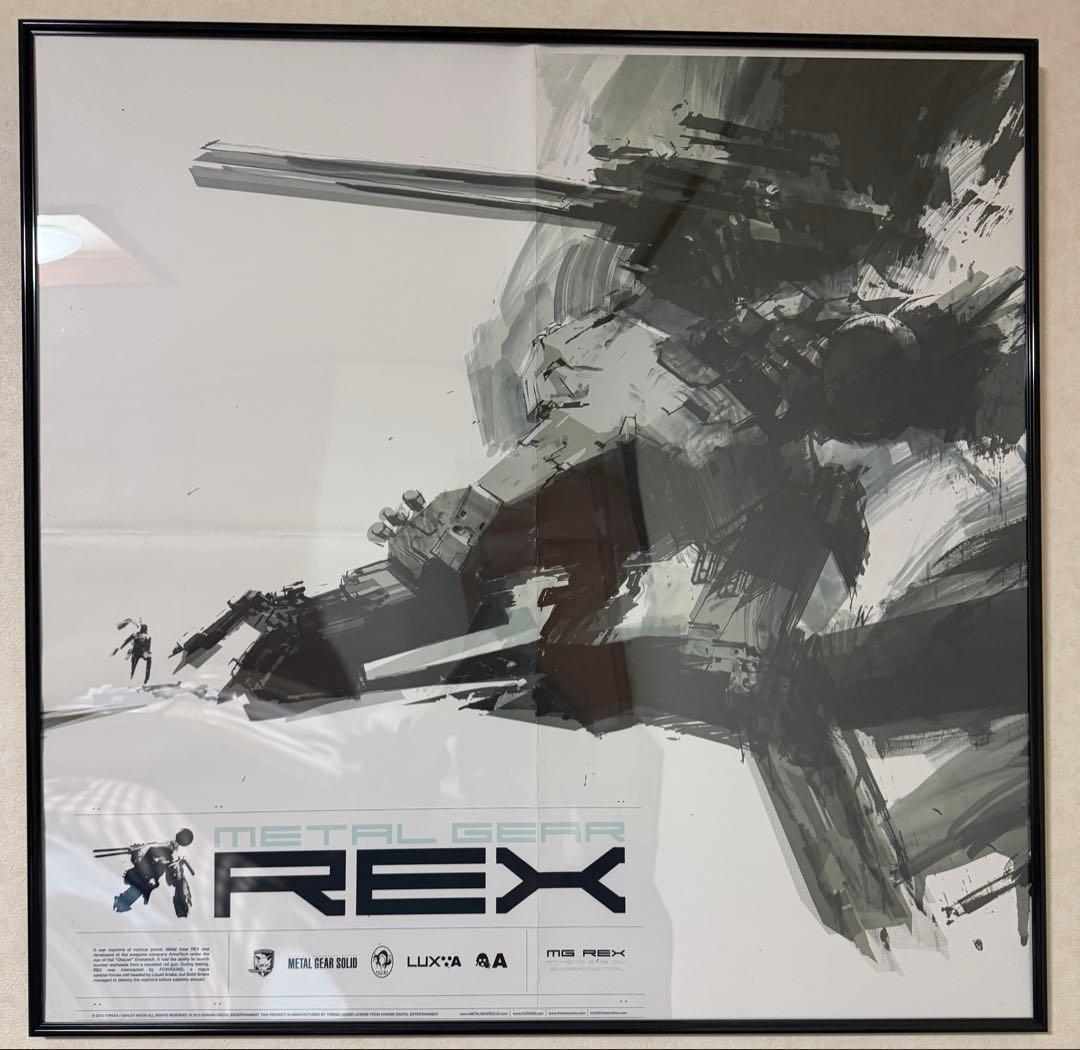 メタルギアレックス ポスター(額付き)