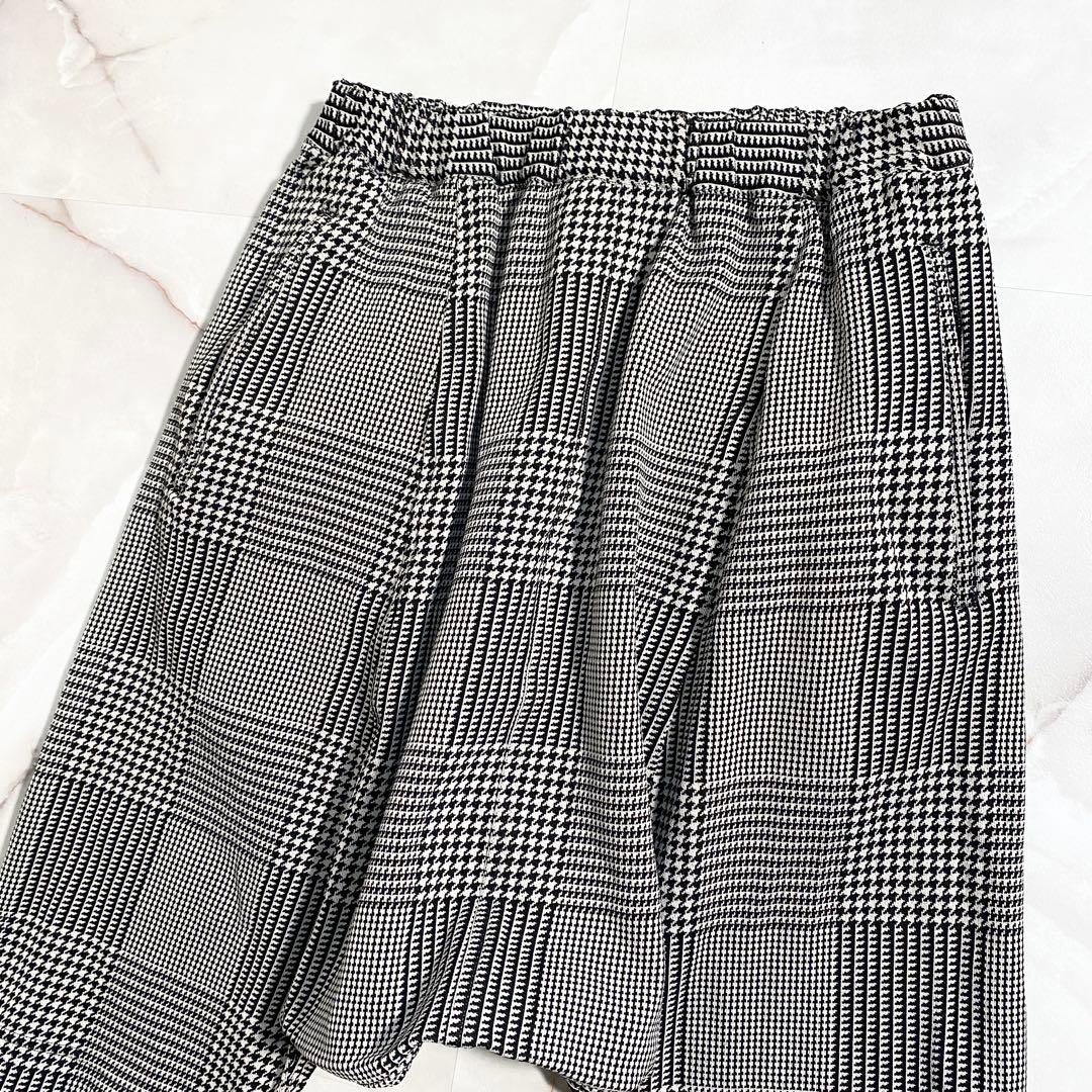 A16631 美品 コムデギャルソンコムデギャルソン　千鳥 ハーフサルエルパンツ