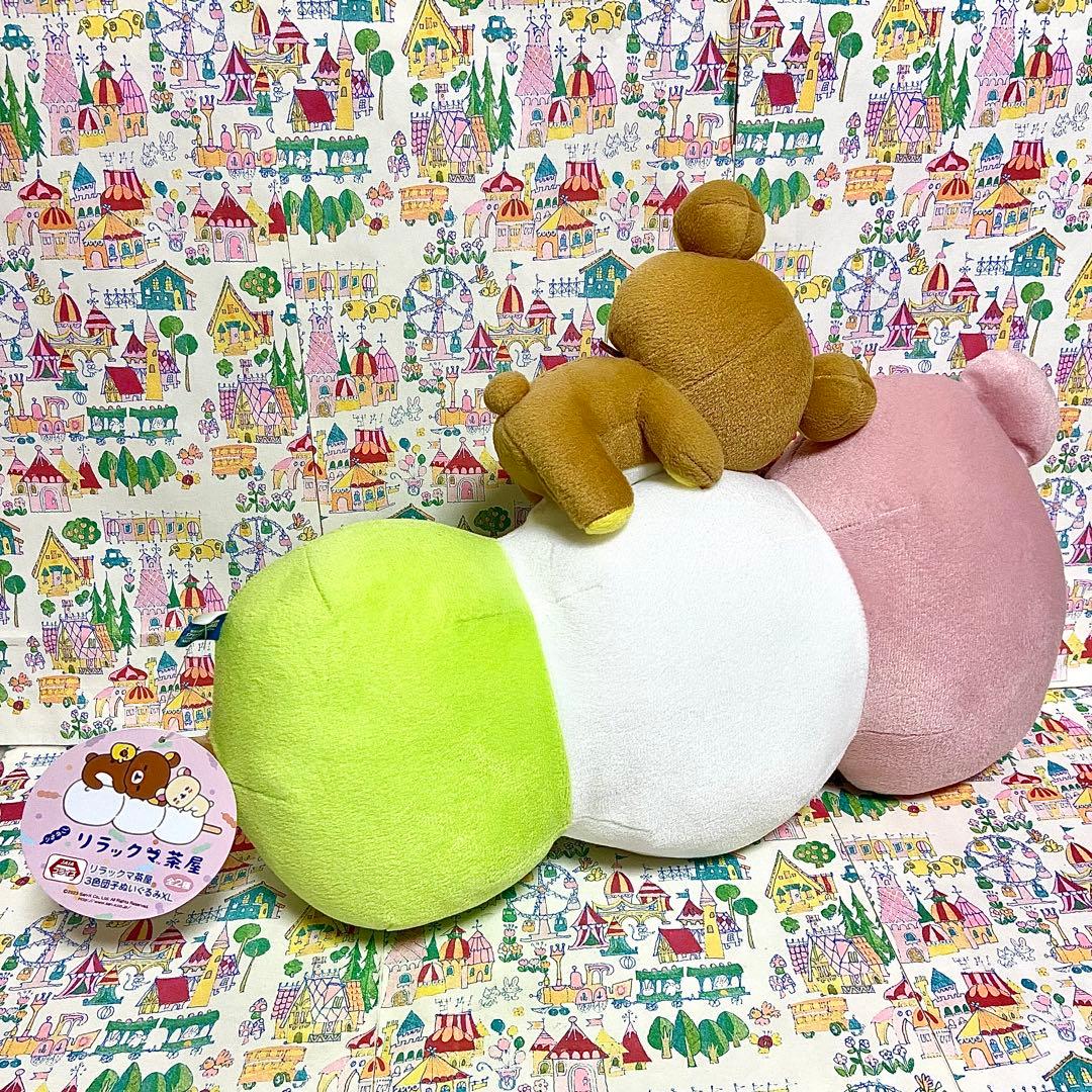 リラックマ まとめ売り リラックマ茶屋団子ぬいぐるみ お重箱 お箸 保冷バッグ他