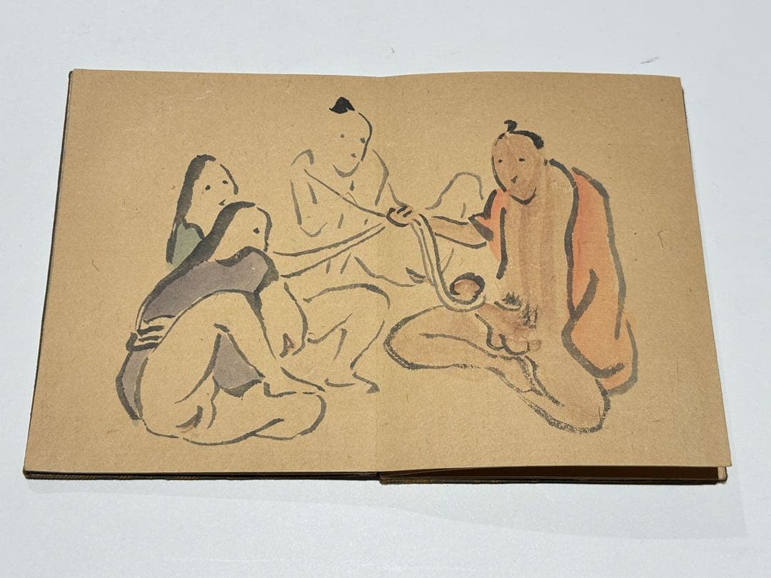 「池無名翁千尋帖」池大雅 春画帖 安政三年写 1帖|艶本 江戸時代 和本