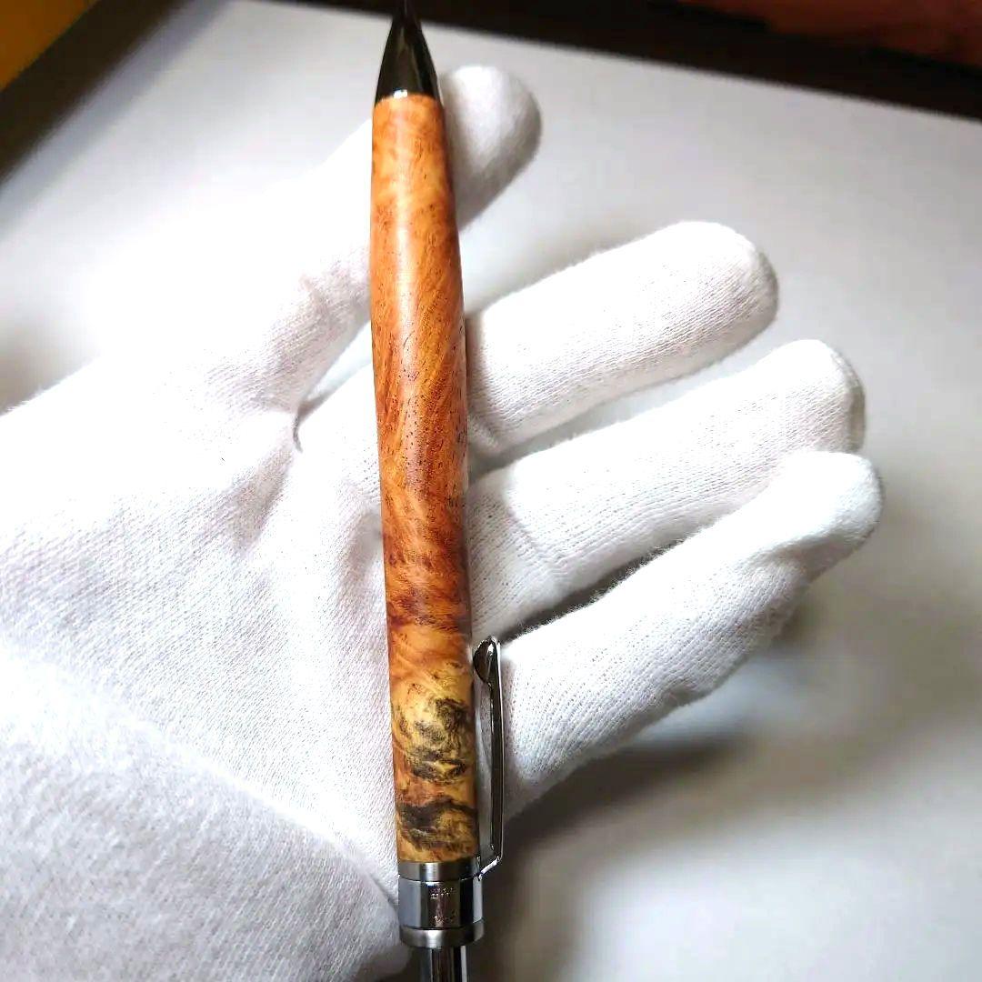 工房楔　ペンシル楔　【花梨紅白】　真鍮タイプ