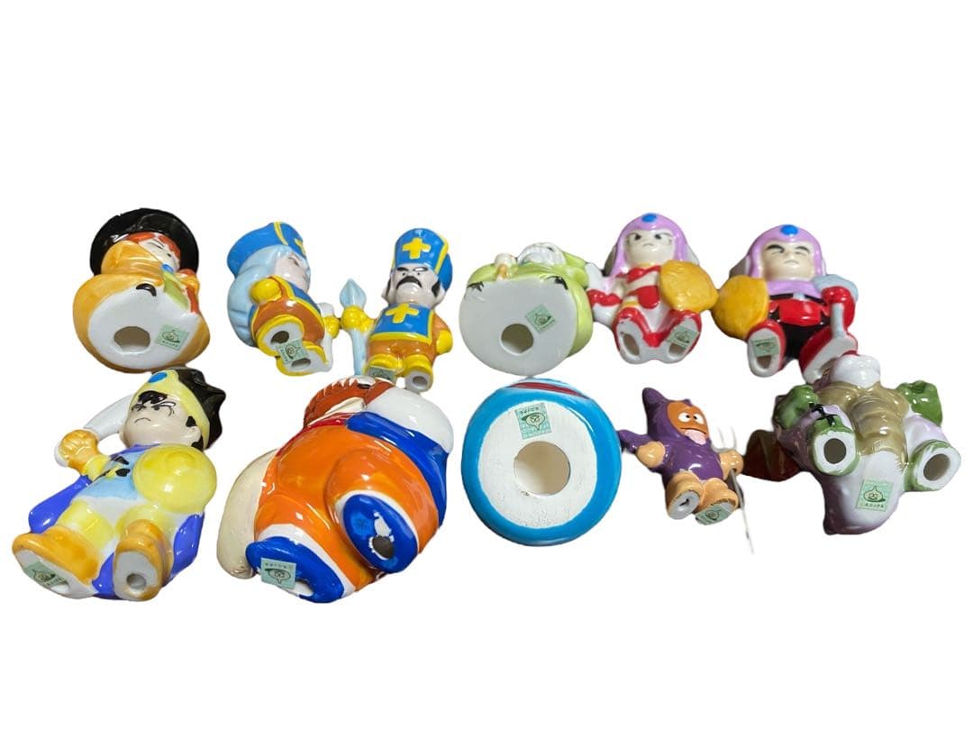 ドラゴンクエスト 陶器フィギュア 16体セット 当時物 シール付き美品 ENIX