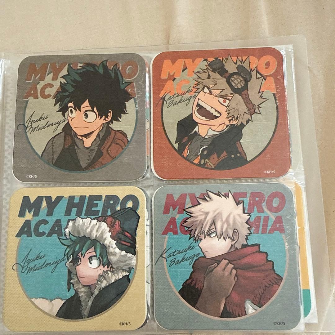 僕のヒーローアカデミア アートコースター RIVALS 緑谷出久 爆豪勝己