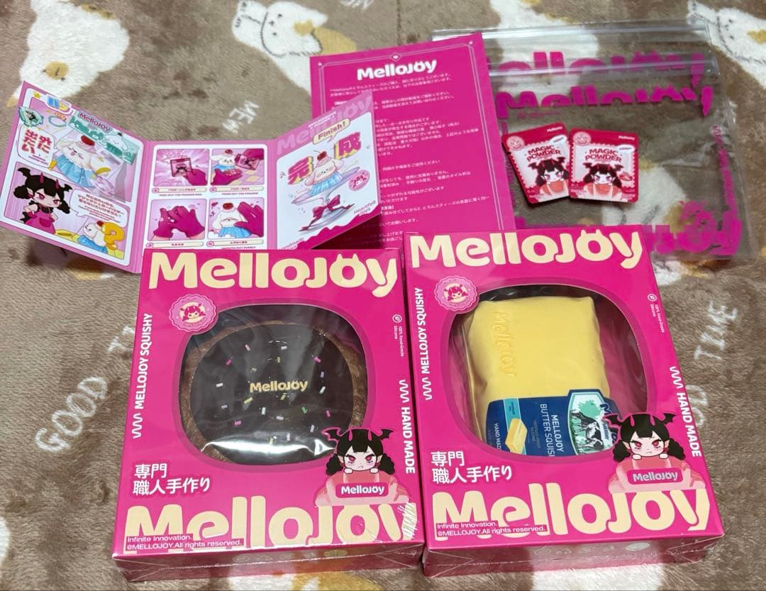 【付属品フルセット】Mellojoy 新バター チョコクリームクッキー