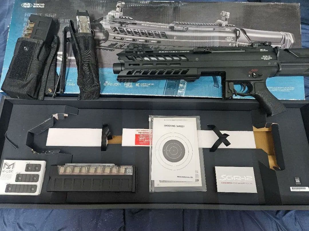 極美品 東京マルイ SGR-12 スペアマグ付き 外箱傷みあり