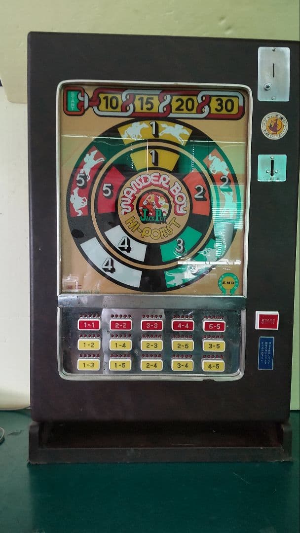 レトロ メダル機 ワンダーボーイ ハイポイント 動作品