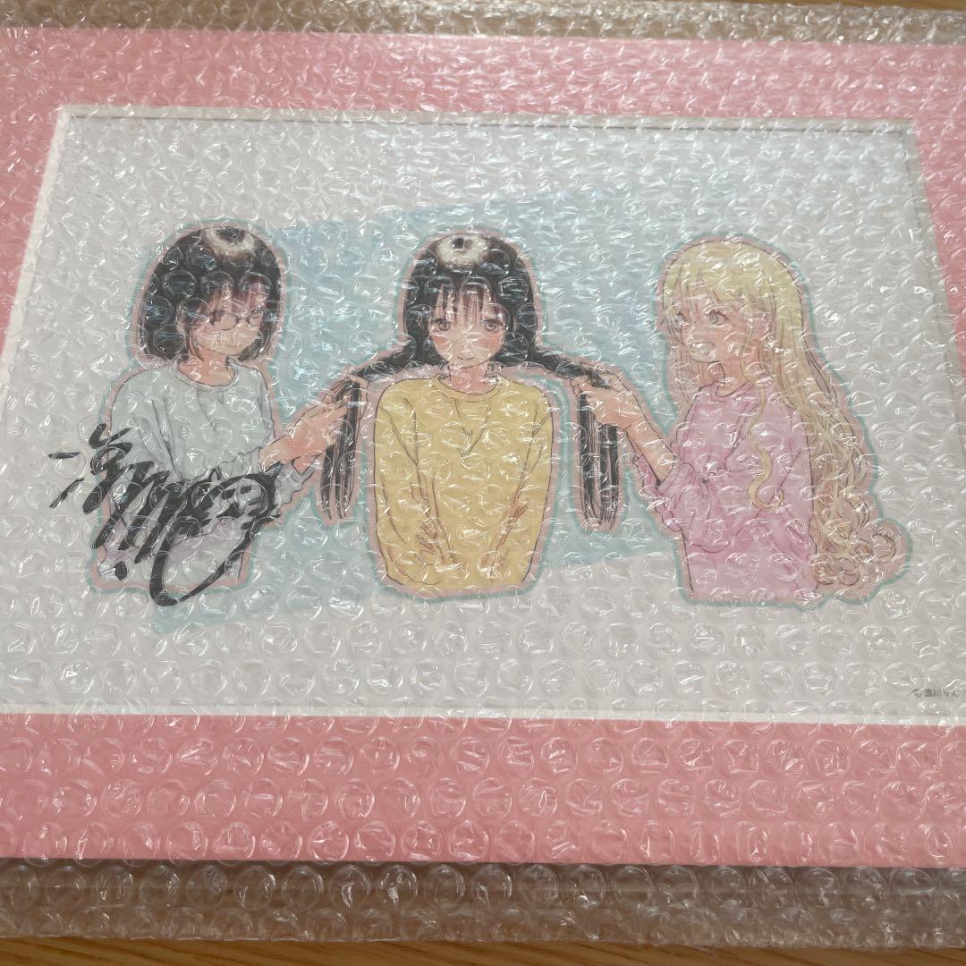 漫福ガチャ あそびあそばせ Wチャンス賞　直筆サイン入り高精細複製原画