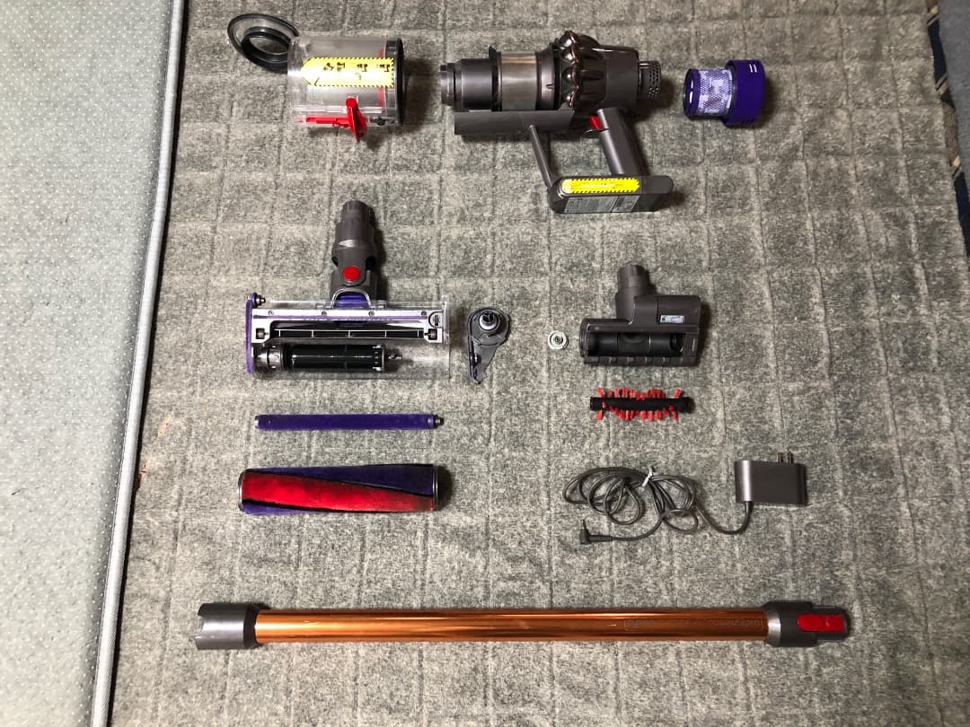 Dyson V10 モーターヘッド2台＋先細ノズル