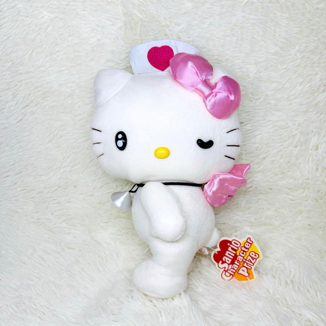 タグ有 美品 希少 キティ ナース エンジェル ぬいぐるみ 天使