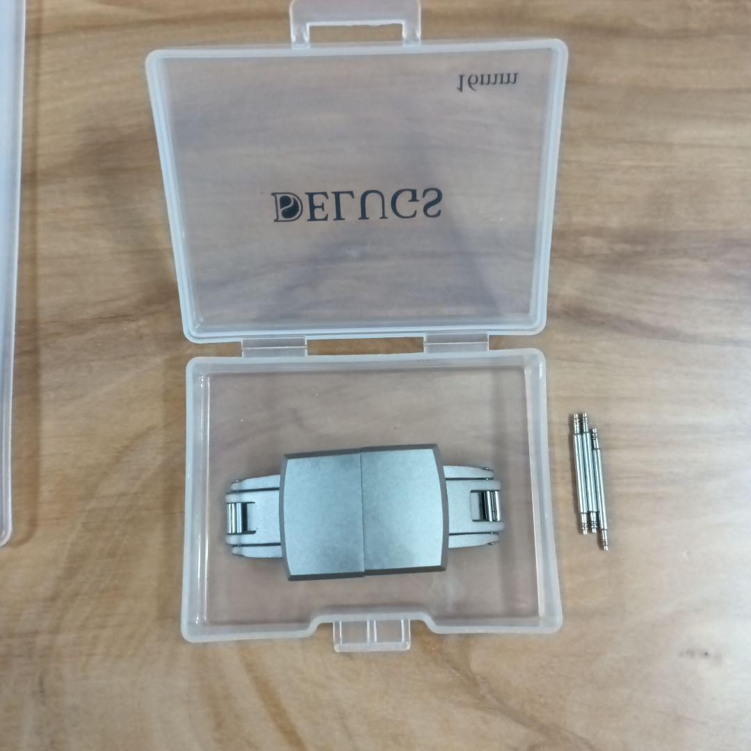 時計 delugs Navy Rubber CTS Strap 16-18mm