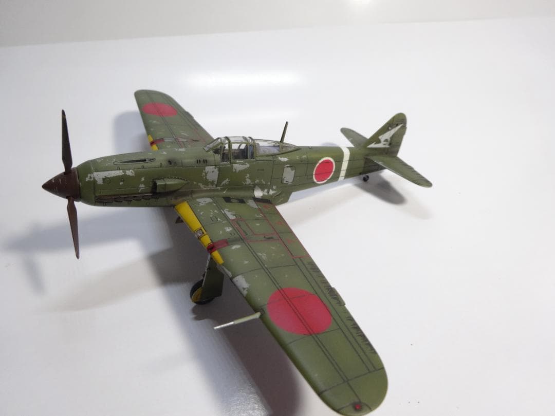 アオシマ1/72日本陸軍三式戦闘機「飛燕（涙滴風防）」完成品
