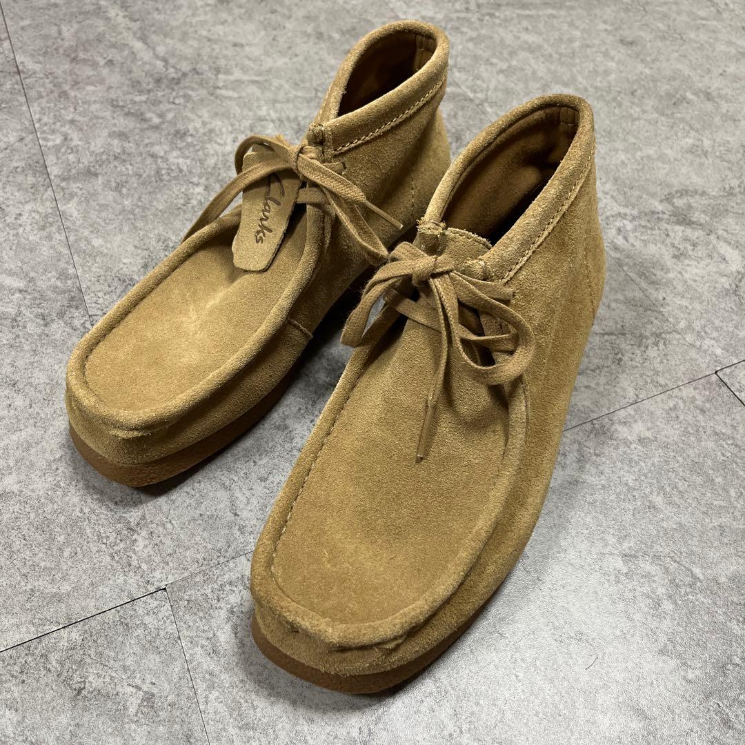 極美品 clarks ワラビー US8.5 送料無料