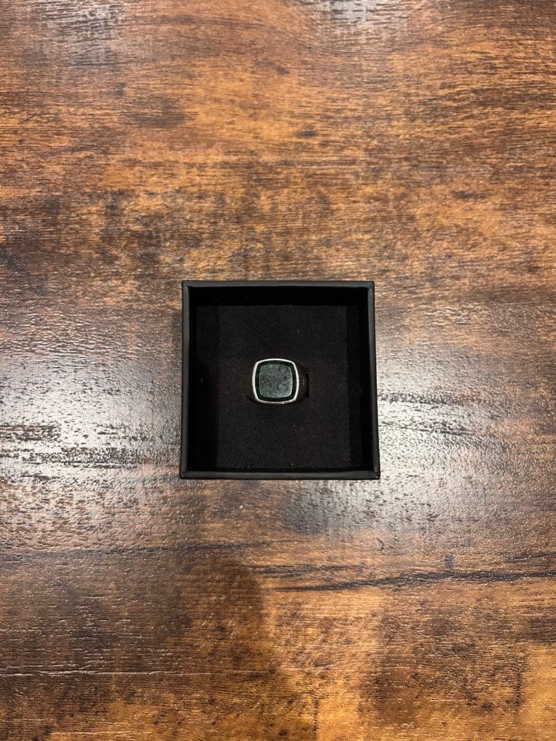 TOM WOOD クッションリング　グリーンマーブル　54