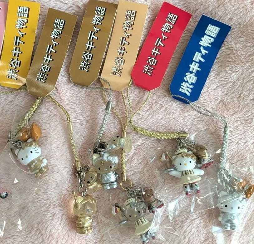 ハローキティ　渋谷キティ物語6体セット