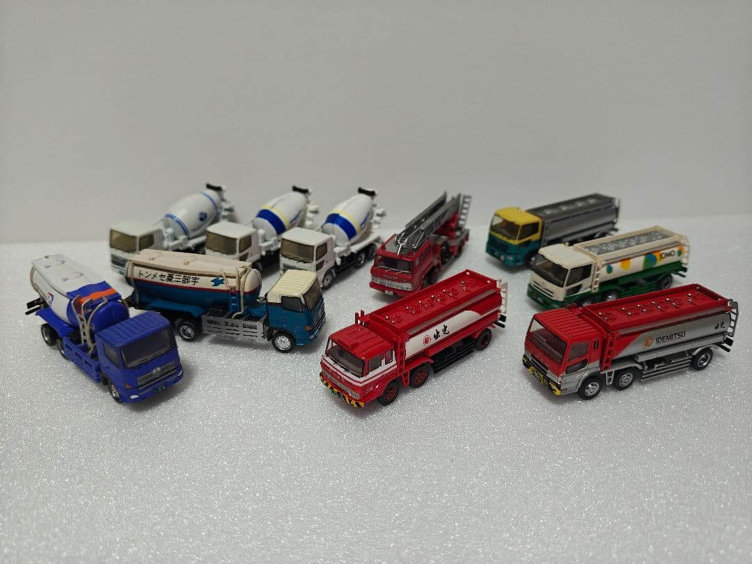 絶版 22台まとめ TOMYTECトラック・トレーラーコレクション他 ケース付