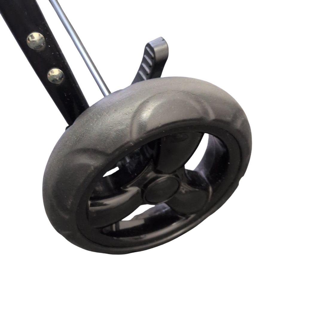 【美品 送料無料】GEX わんわんカート デラックス　多頭用　水玉　黒