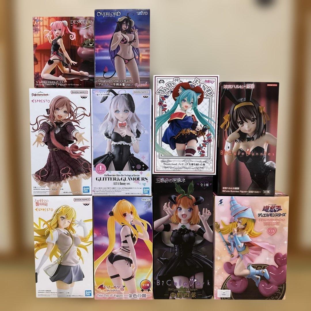 美少女プライズフィギュア8個セット