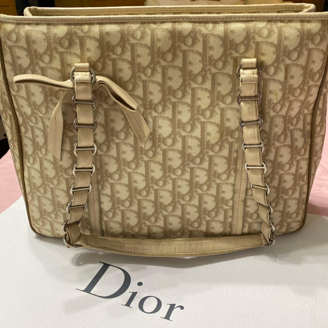 DIORモノグラムトートバッグ