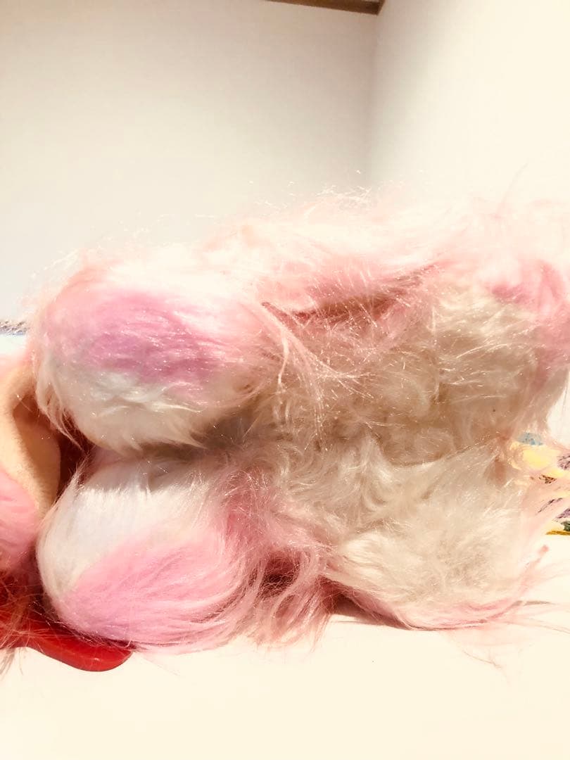 美品）昭和レトロ お手入れワンちゃん クシ付き