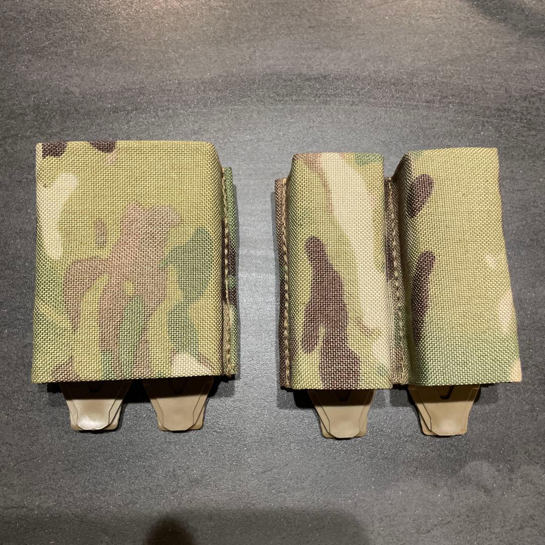 【実物】esstac KYWI ピストル+ 556 マガジンポーチ マルチカム