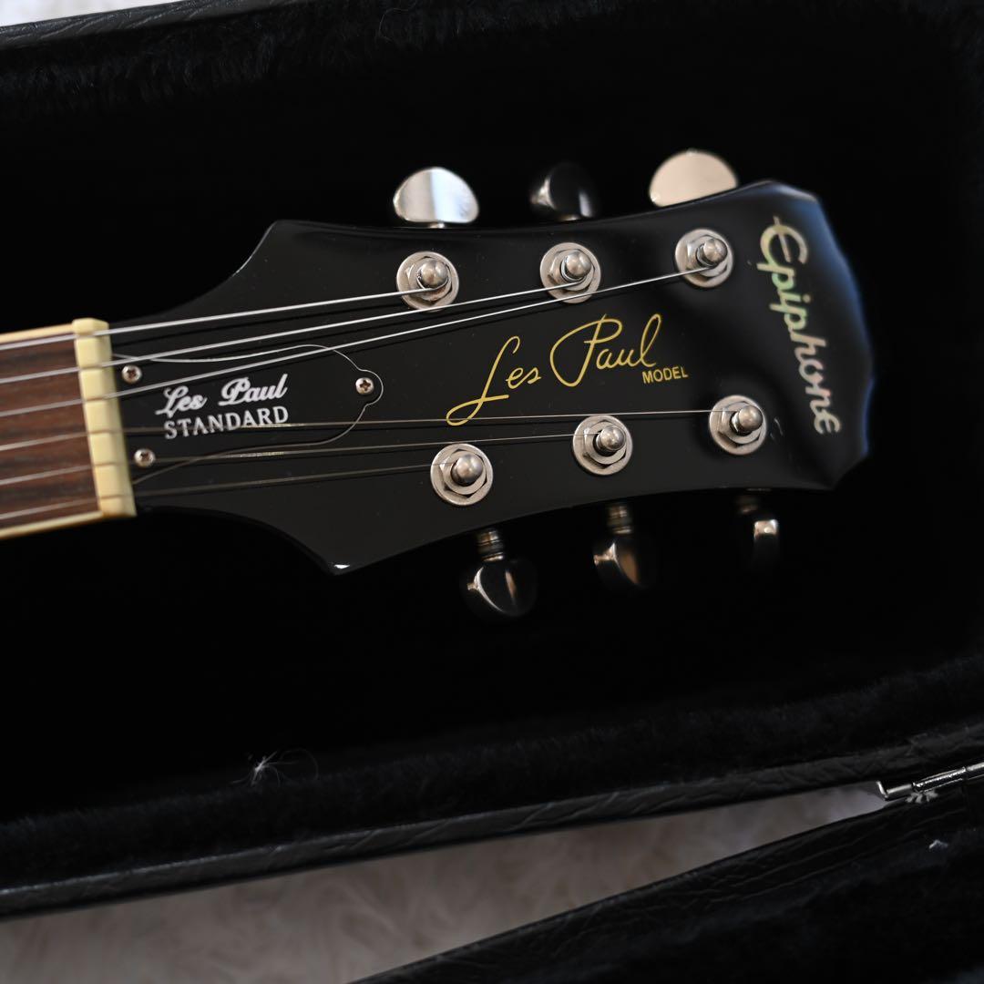 エピフォン　レスポールスタンダード　ハードケース付属