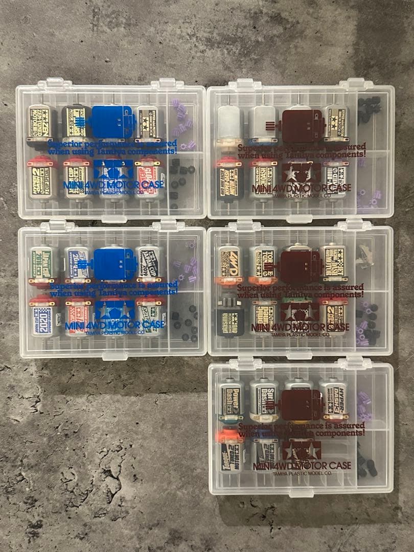 ミニ四駆 モーターセット 片軸