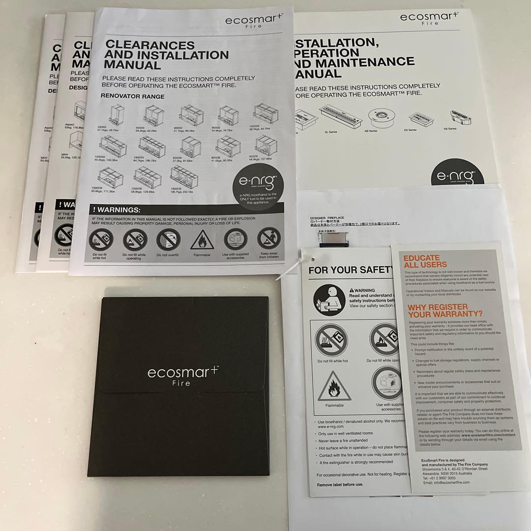 エコスマートファイヤー　バイオエタノール暖炉