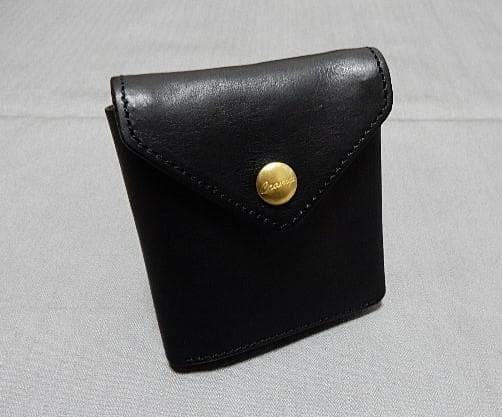 S*h様 展示未使用品　池之端銀革店Crampシュリンクレザーコンパクト