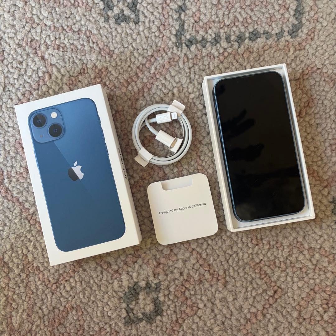 Apple iPhone 13 mini ブルー　128GB 本体