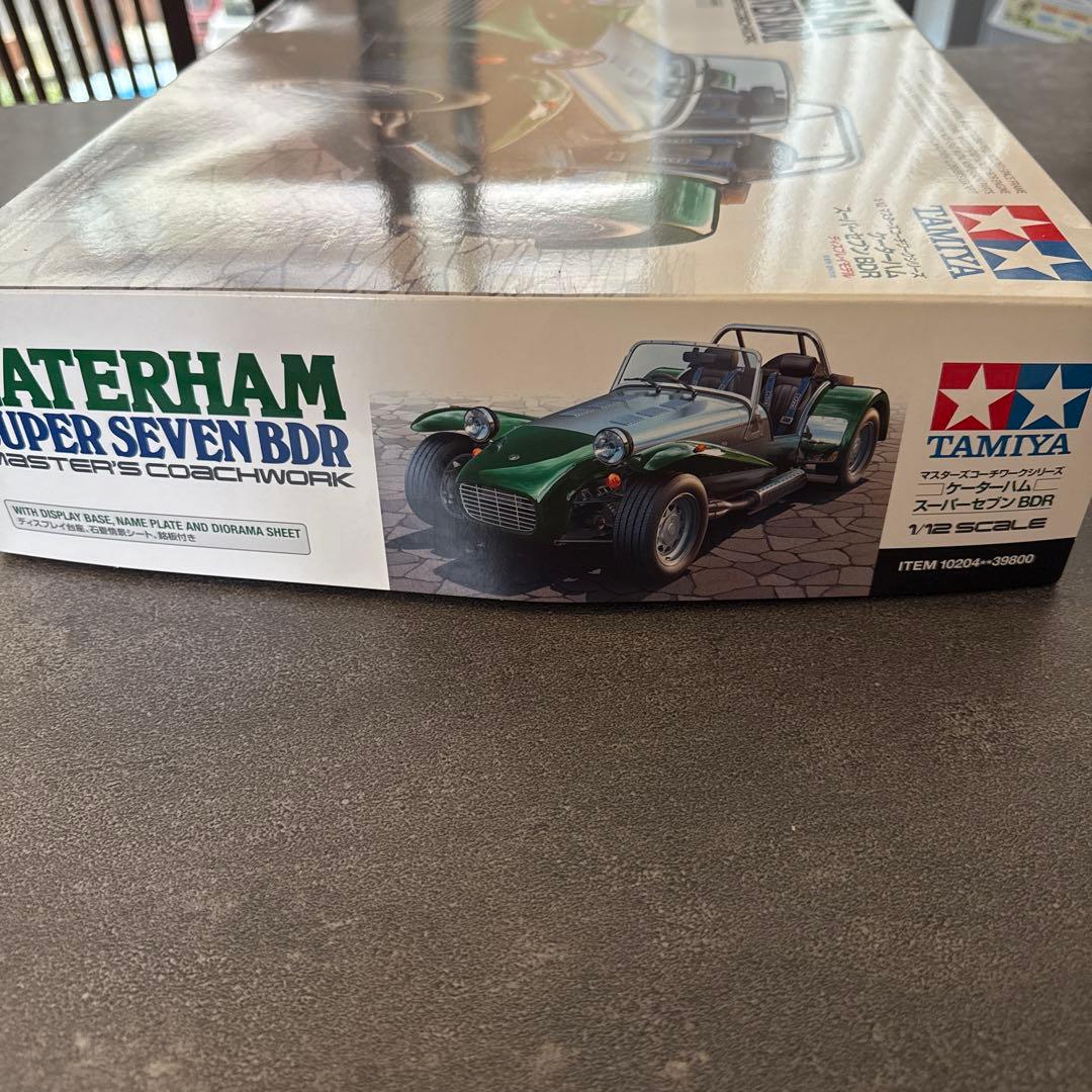 【新品未組立】1/12 ケーターハムスーパーセブンBDRマスターズコーチワーク